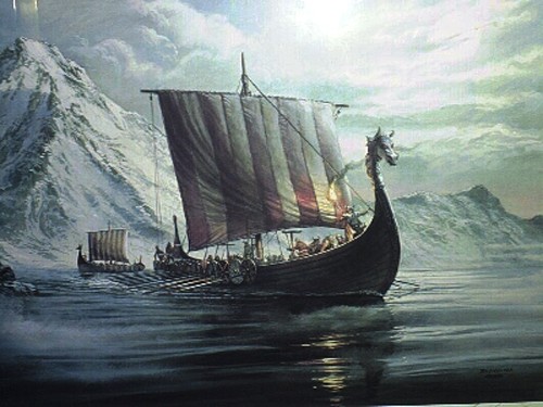 Karanlık çağ : Vikingler Fotoğrafı