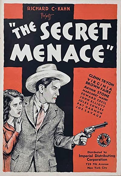 The Secret Menace (1931) afişi