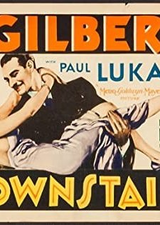 Downstairs (1932) afişi