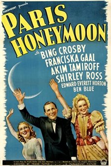Paris Honeymoon (1939) afişi