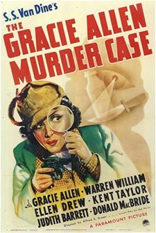 The Gracie Allen Murder Case (1939) afişi