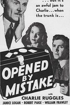 Opened By Mistake (1940) afişi