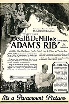 Adam's Rib (1923) afişi