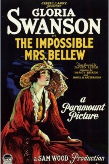 The Impossible Mrs. Bellew (1922) afişi