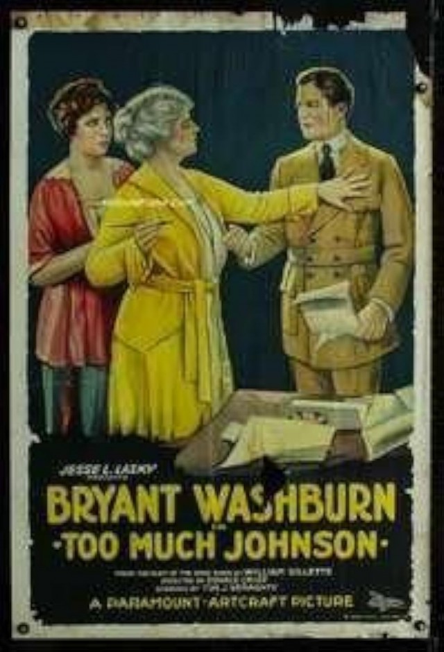 Too Much Johnson (1919) afişi