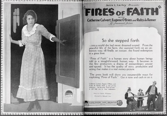 Fires Of Faith (1919) afişi