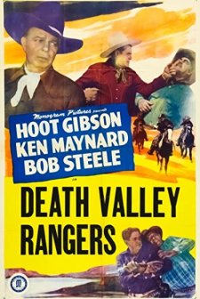 Death Valley Rangers (1943) afişi