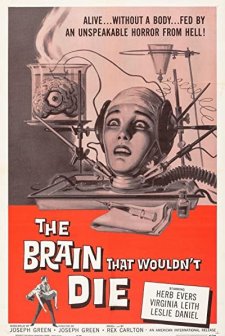 The Brain That Wouldn't Die (1962) afişi