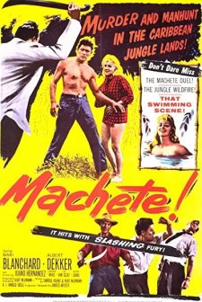 Machete (1958) afişi