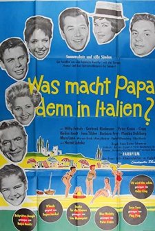 Was Macht Papa Denn In ıtalien? (1961) afişi