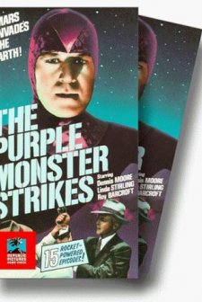 The Purple Monster Strikes (1945) afişi