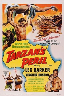 Tarzan's Peril (1951) afişi