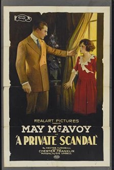 A Private Scandal (1921) afişi