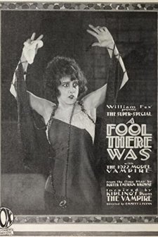 A Fool There Was (1922) afişi