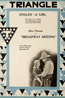 Broadway Arizona (1917) afişi