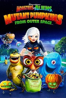 Monsters Vs Aliens: Mutant Pumpkins From Outer Space (2009) afişi