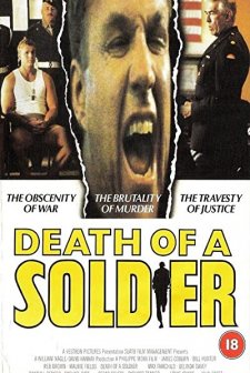 Death Of A Soldier (1986) afişi