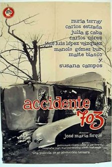 Accidente 703 (1962) afişi