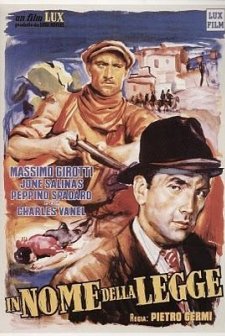 In nome della legge (1949) afişi