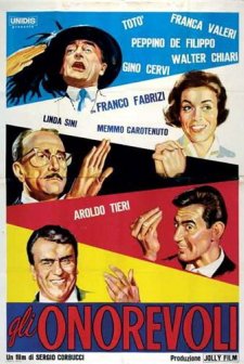 Gli Onorevoli (1963) afişi