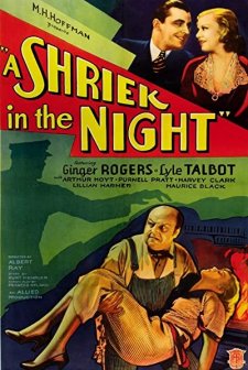 A Shriek In The Night (1933) afişi