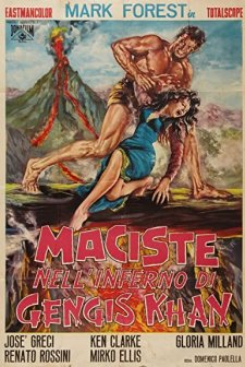Maciste Nell'inferno Di Gengis Khan (1964) afişi