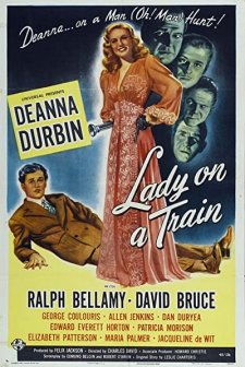 Lady On A Train (1945) afişi
