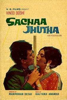 Sachaa Jhutha (1970) afişi