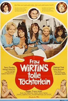 Frau Wirtins Tolle Töchterlein (1973) afişi