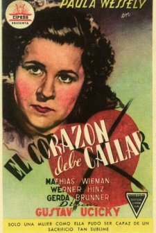 Das Herz Muß Schweigen (1944) afişi