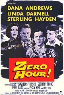 Zero Hour! (1957) afişi