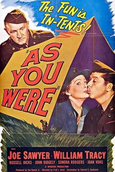 As You Were (1951) afişi