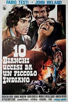 Dieci Bianchi Uccisi Da Un Piccolo Indiano (1974) afişi