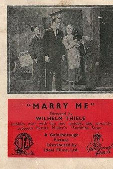 Marry Me (1932) afişi