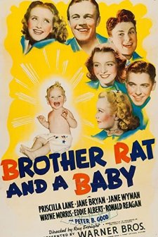 Brother Rat And A Baby (1940) afişi