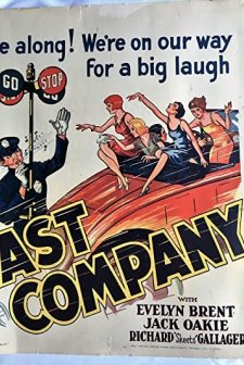 Fast Compan (1929) afişi