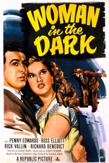 Woman In The Dark (1952) afişi