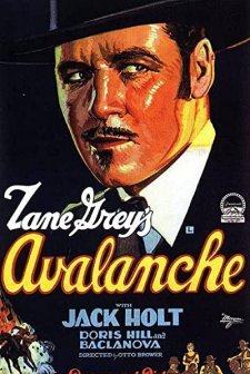 Avalanche (1928) afişi