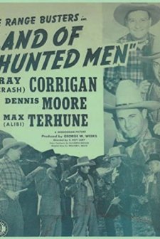 Land Of Hunted Men (1943) afişi