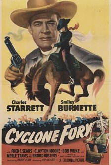 Cyclone Fury (1951) afişi