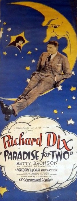 Paradise For Two (1927) afişi
