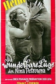 Die Wunderbare Lüge Der Nina Petrowna (1929) afişi