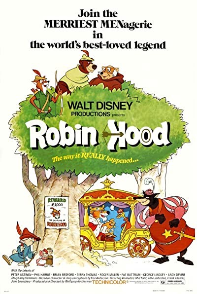 Robin Hood (1973) afişi