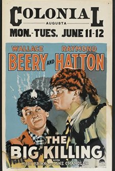 The Big Killing (1928) afişi