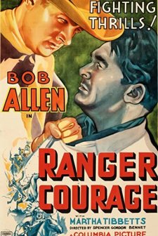 Ranger Courage (1937) afişi