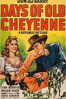 Days Of Old Cheyenne (1943) afişi