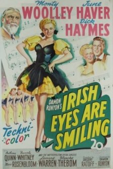 ırish Eyes Are Smiling (1944) afişi