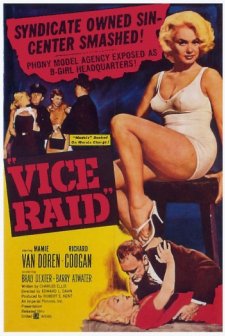 Vice Raid (1960) afişi