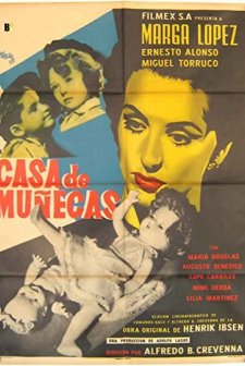 Casa De Muñecas (1954) afişi