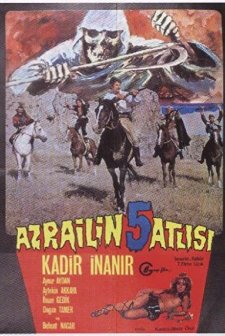 Azrailin Beş Atlısı (1971) afişi